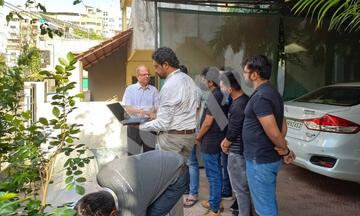 Demonstration of Duct ceiling system by Consergy at Adept Office 1