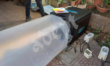 Demonstration of Duct ceiling system by Consergy at Adept Office 4